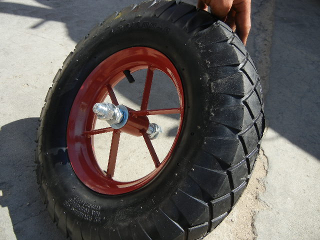 Rubber Air Wheel (400-8)