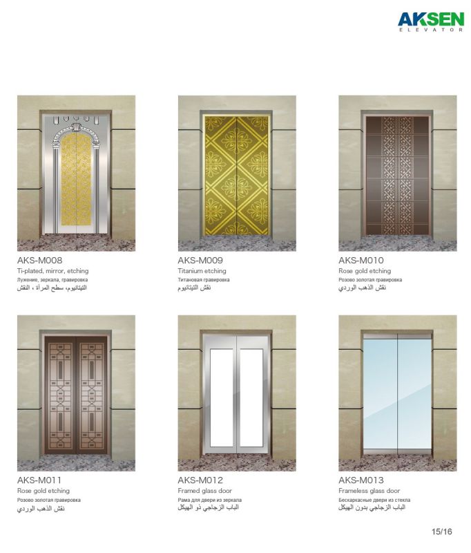 Passenger Elevator Lift Residential Elevator Lift Hl-X-016