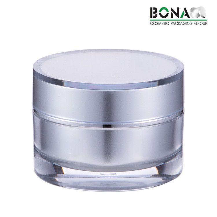 50g Acrylic Jar Double Wall Cosmetic Cream Jar