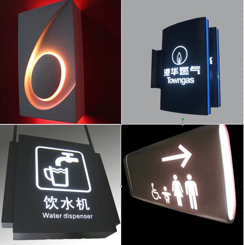 Shopping Mall/ Public Place Direction LED Light Box Double Sided, Poster Changeable