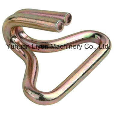 Expert Manufacture of Double J-Hook for Lashing Strap, Rtachet Strap Metal Hook