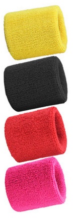 Wholesale Towels Wristbands, Absorb Sweatbands Multi-Color Customized Logo