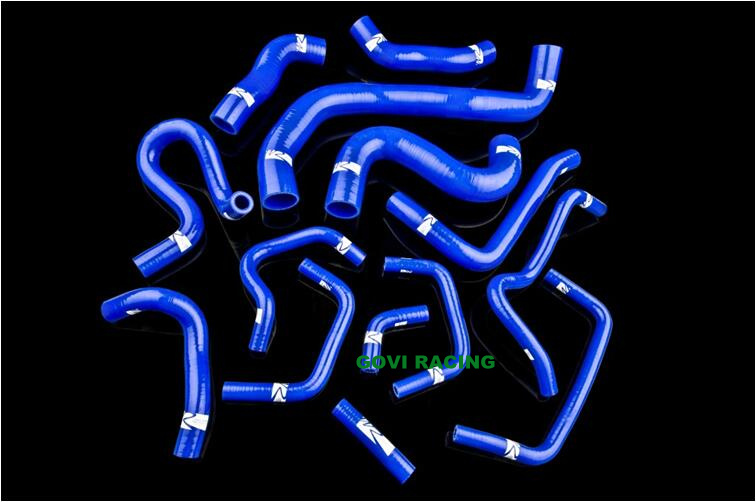 14PCS/Set Samco Silicone Radiator Hose Pipe Cooling system for Gtr35 Only