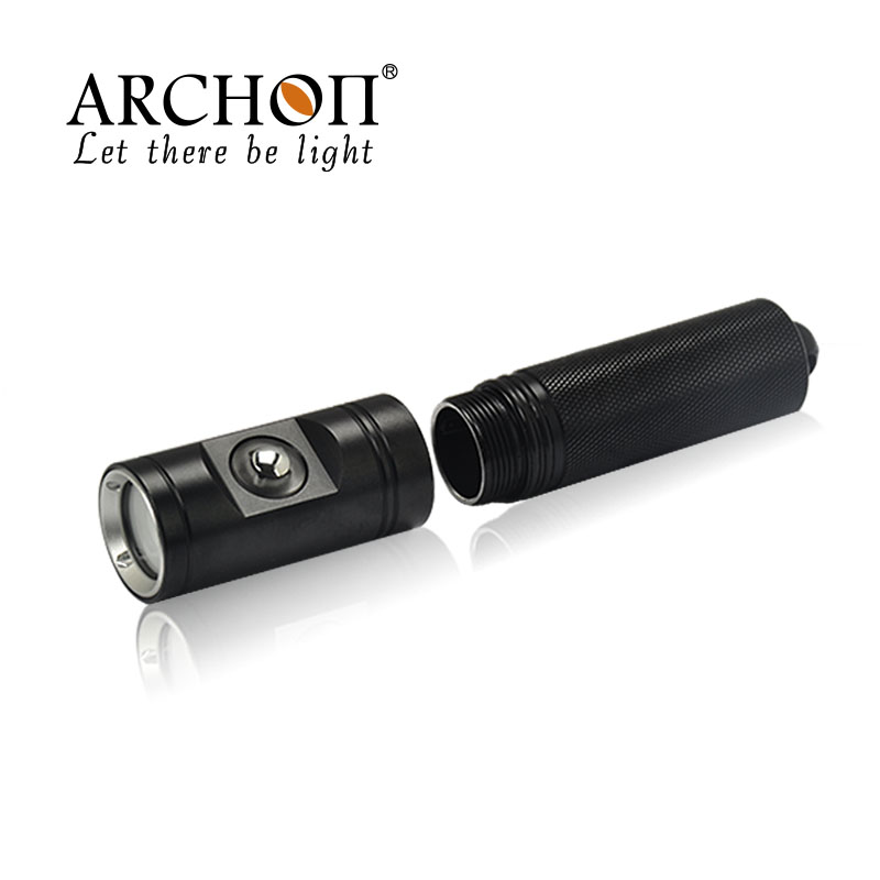 100m Waterproof Wide Angle Underwater Diving Flashlight V10V