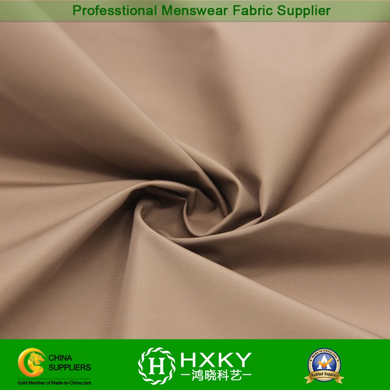 Filament Polyester Fake Memory Fabric for Trench Coat