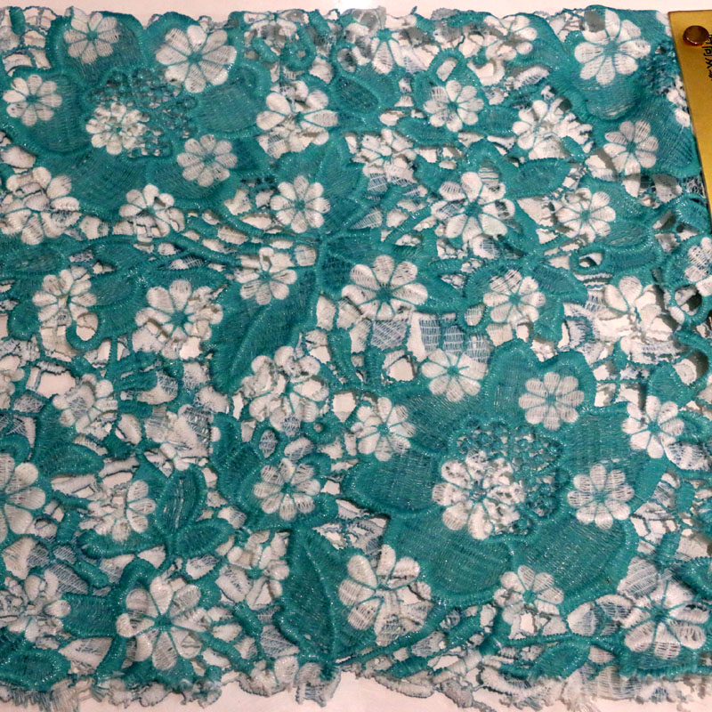 Decorative Fabric Printed Lace Textile