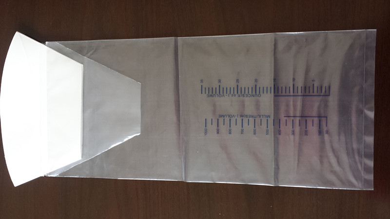 Emergency Plastic Airsickness Vomit Bag with Paper Funnel