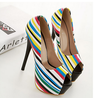 New Design Fashion Ladies High Heeled Shoes (Y 34)