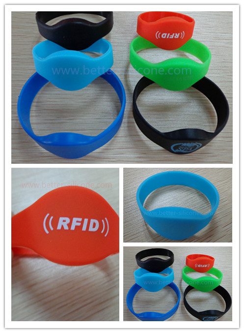 Elastomer Energy RFID Smart Rubber Silicone Wristband