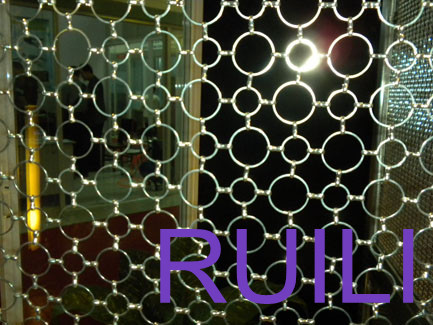 Aluminum Drapry Curtain Mesh