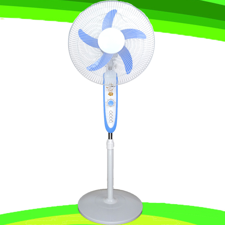 5 Blade 16 Inches 24V DC Stand Fan Solar Fan (SB-S5-DC16D)