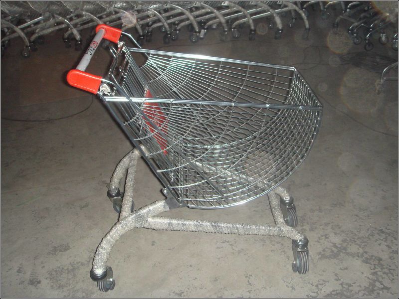 Shopping Carts and Trolleys for Supermarket with Children Sit and Wheels