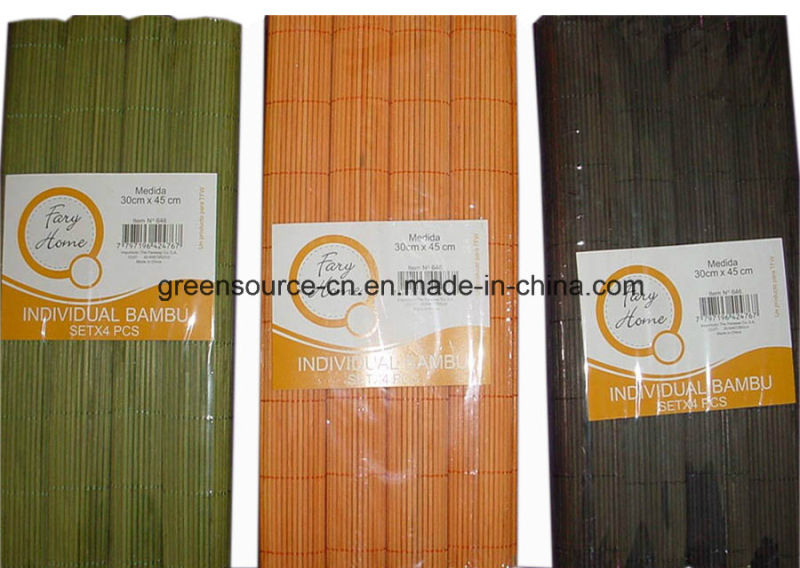Bamboo Placemat / Table Mat/ Dinner Mat/Dining Placemat