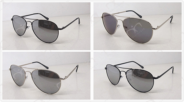 Latest Trendy Design Unisex Metal Sunglasses (J1079)