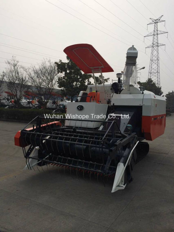 Cheap Price of Wishope 4lz-4.0b Rice Combine Harvester