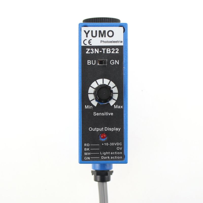 Yumo Z3n-Tb22 Photo Color Sensor Blue Color Mark Senso