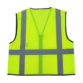 High-Visibility Reflective Safety Vest with Pockets