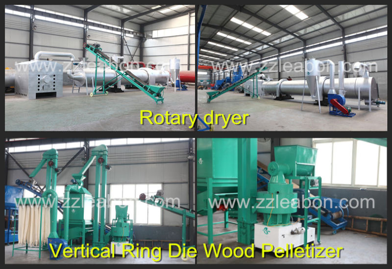 2000kg/H Complete Wood Pellet Production Line