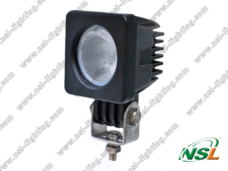 10W 10-30V 900lm 6000k CREE LED Work Light Lamp, off-Road Tractor Light, Waterproof Spotlights for Car