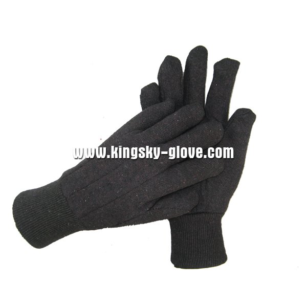 8oz Brown Jersey Liner Cotton Working Glove (2101)