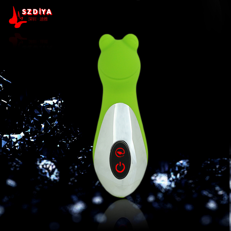 USB Rechargeable Sexy Silicone Vibrator for Women Dildo (DYAST071)