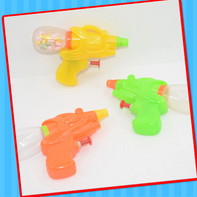 Small Water Gun Toy with Candy