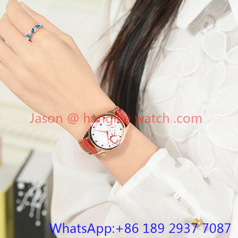 2015 Fashion Best Quality Alloy Lady Quartz Watch (Ja-182)