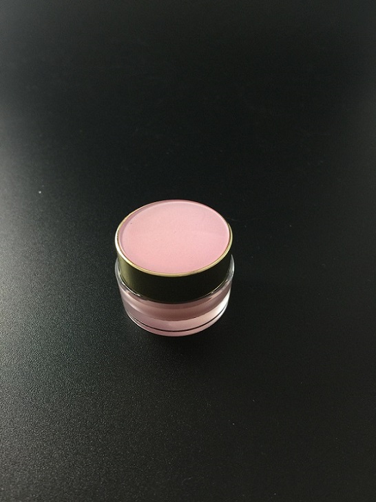 Acrylic Round Cream Jar for Cosmetic Packaging/Sample Sack Bottles