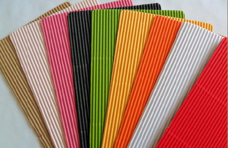 Size 500*700mm Colored Corrugated Paper