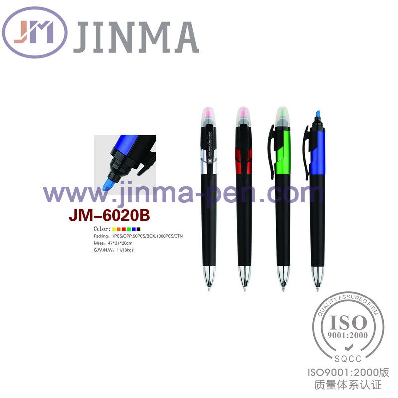 The Promotion Highlighter Ballpoint Pen Jm--6020b 