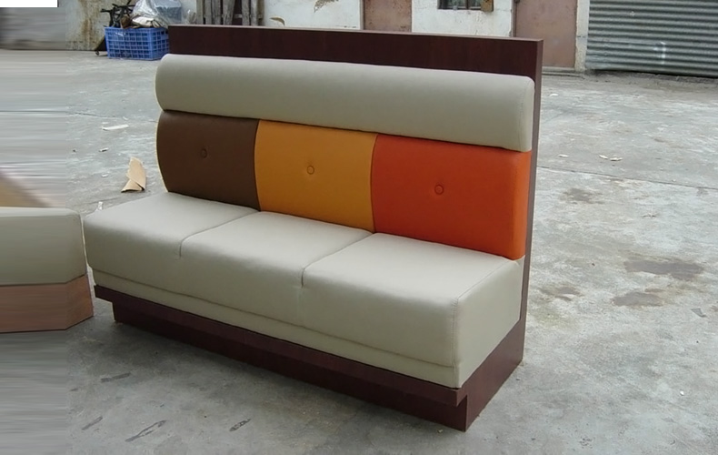 Best Selling Leather Wooden Sofa with New Design