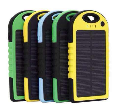 Li Ion Polymer Battery Solar Charger 10000mAh for Summer Outdoors Usage