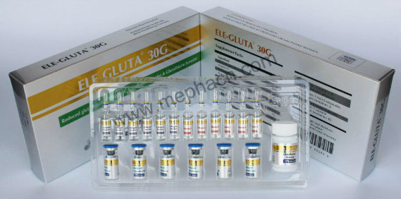 Glutathione Injection for Beauty Clinics 30g (6+12+1)