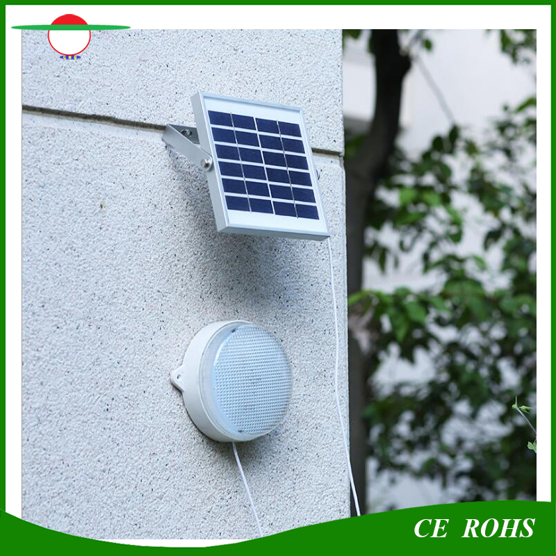 Split Type Solar 9 LED Wall Light Outdoor Garden Lighting for Indoor Corridor Eave Outdoor Solar Ceiling Lamp Indoor Solar Lamps