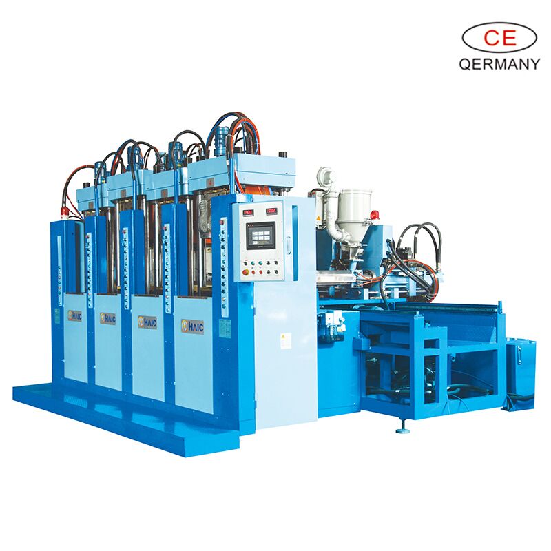 Tr/TPU Injection Machine (four stations and two guns) (HC-T0402-D)