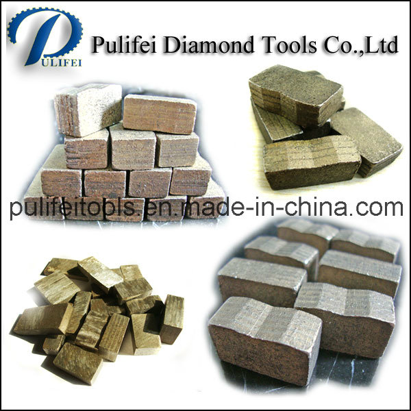 Diamond Saw Teeth Abrasive Stone Cutting Segment for Rocks Cutting