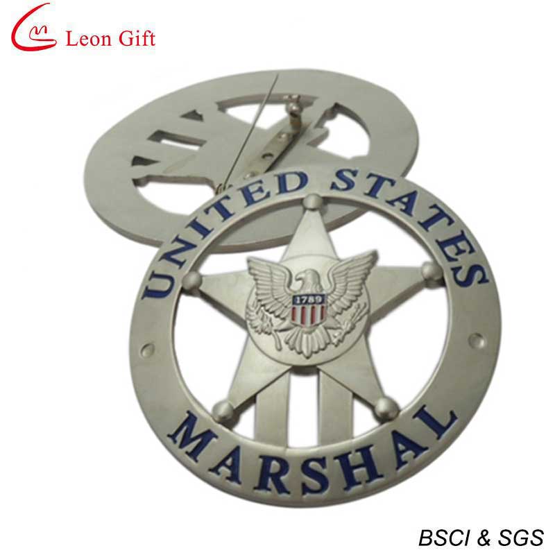 Souvenir 3D Antique Silver Metal Badge (LM1040)