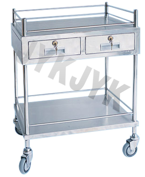 Stainless Steel Medicine Trolley