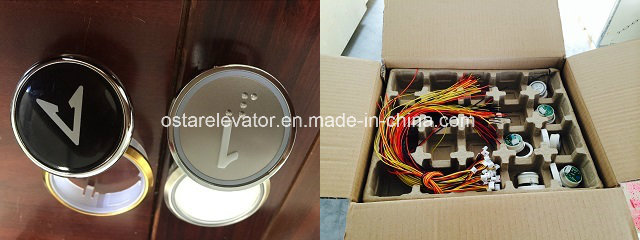 Square/ Round/ Oval Elevator Touch Push Button for Cop and Lop (OS43)