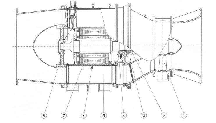 Submersible Axial (Mixed) Flow Gate Pump with CE Certificate