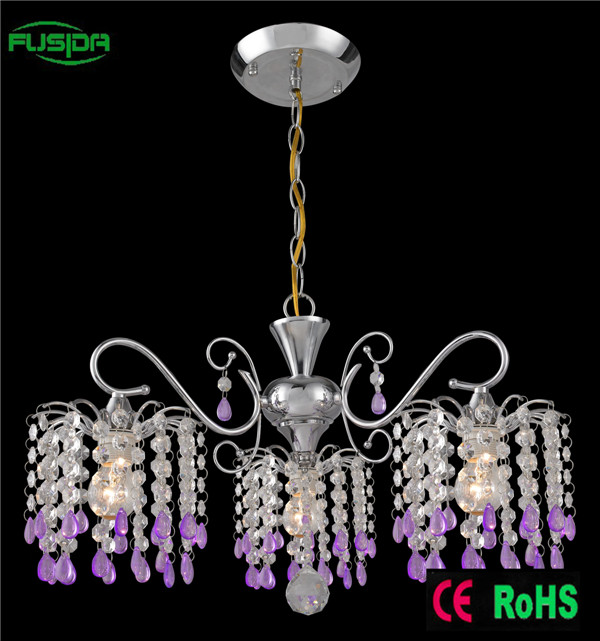 Traditional LED Big Crystal Chandelier Pendant Lighting for Decoration (D-8105/5)