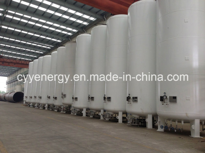 Welded Steel Lox/Lin/Lar/LNG/LPG Cryogenic Storage Liquid Tank