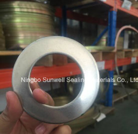 Ss316L Stainless Steel Flat Rings Spiral Wound Gaskets Inner and Outer Rings (SUNWELL)