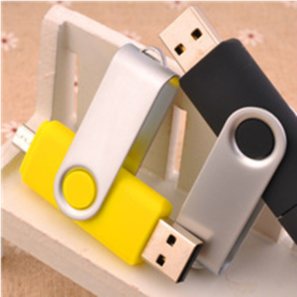 Wholesale Colorful Swivel OTG USB Pen Drive for Smart Phone (JV1040)