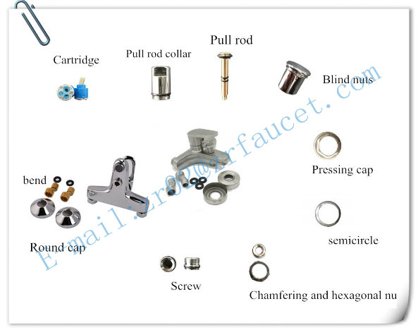 Single Handle Kitchen Faucet with Long Spout Hot Cold Water Mixer Tap (ZR20105)