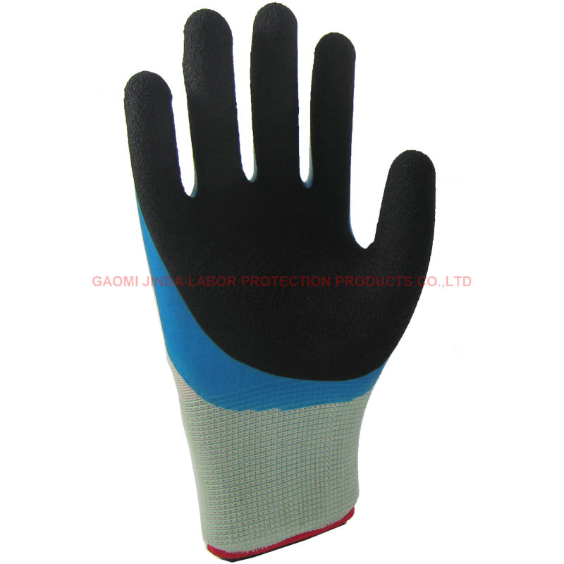 Nitrile Foam Coated Labor Protective Industrial Work Gloves (NH302)