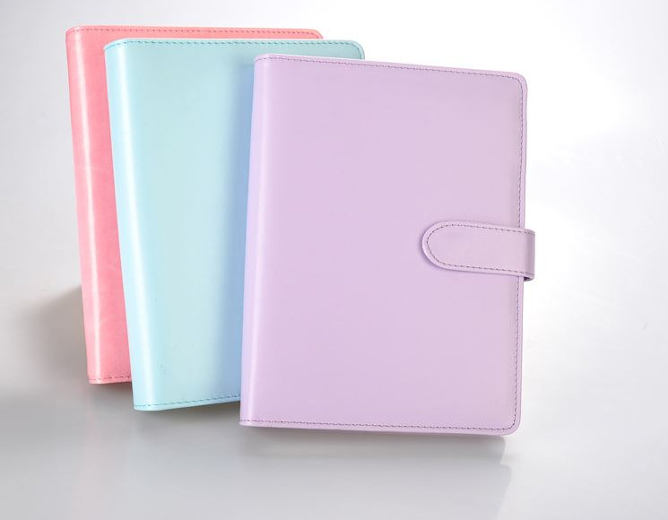 A5/A6 PU Cover Notebook with Paper Pocket