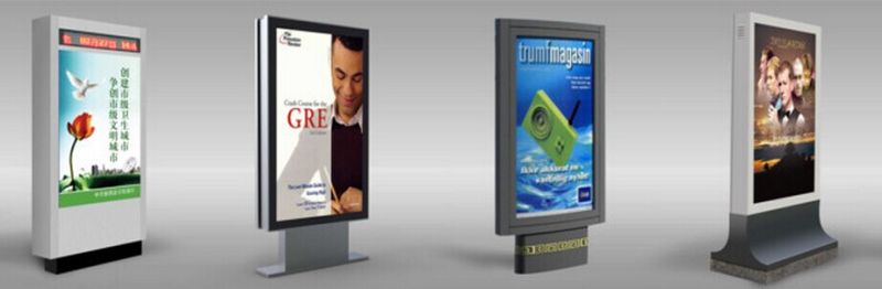 Double Sided Lit Advertising LED Outdoor Light Box Billboard