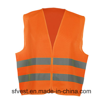 High-Visibility Refelctive Safety Vest with Flu Colors