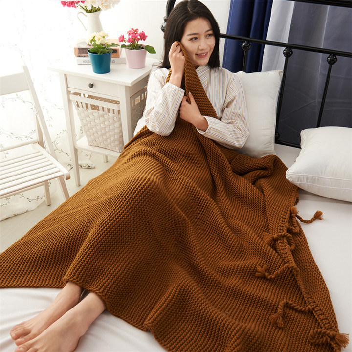 Wholesale Custom Knitted Blanket New